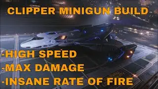 Elite: Dangerous - NEW IMPERIAL  CLIPPER MINIGUN BUILD - SUPER FAST MULTI CANNONS PVE/PVP