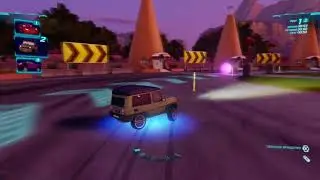 Тачки 2 (Xbox 360) - Боевой Заезд - 2 круга - 7 полевых агентов - Спринт 