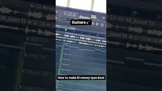 How to make Lil mosey type beat in 30 second⚡️🐍🤤🎸