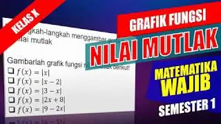 Menggambar Grafik Fungsi Nilai Mutlak - Part 1