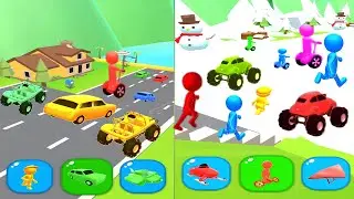 🚲Shape Shifting Gameplay levels 275-278 || Shape Shifting walkthrough || iOS Android Shape