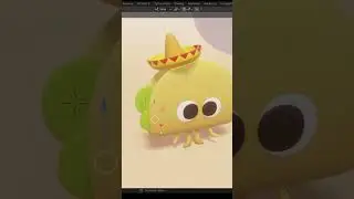 3D Taco Character Modeling | Blender Tutorial 
