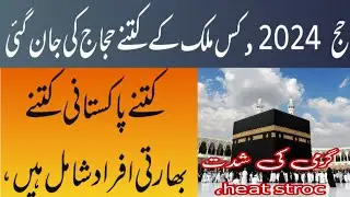 Hajj 2024 ,Heat stroc how many pilgrims suffered there lives,how many Pakistani