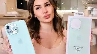 soft mint iphone 15 case unboxing & review 🤍