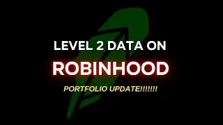 Level 2 data on Robinhood!