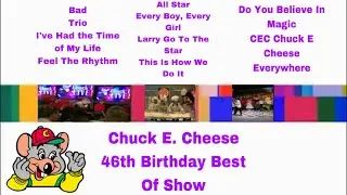Chuck E. Cheese 46th Birthday Best Of Show 2023