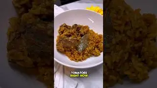 I cooked Jollof Rice with Golden Melon, bye Tomatoes #jollofrice #goldenmelon #shorts #shortsfeed