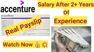 Accenture Salary After 2 Yrs Of Experience #india #accenture #freshersjobs #software #tcs #btechjobs