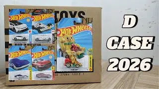 Hot Wheels D Case 2026 Unboxing – (Most Wanted Diecast!)
