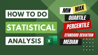 Excel Statistical Formulas for Data Analysis: A Comprehensive Guide