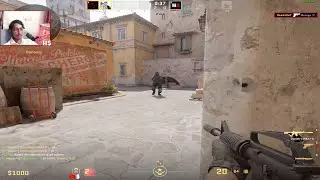 200 IQ 2 HP 1v3 Clutch CS2 Inferno