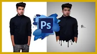 Paint Dripping Photo Edit Effect|Photoshop  2020 || DRKCREATIONS