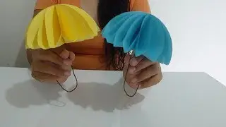 Como hacer una sombrilla de papel