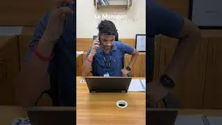 When manager asks you to do some extra work😂