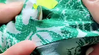 How to Repair a Hole in Clothes with a Sewing Needle