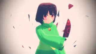[MMD Undertale] Chara Can't Decide