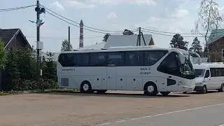Небольшой обзор на JUTONG 6129. Это мой первый автобус!#водительавтобуса #автобус #обзор #jutong