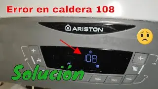 🔧🌡️ Cómo Subir la Presión a una Caldera Ariston: Solución al Error 108 Fill y no calienta agua