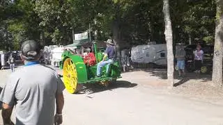 Waterloo Boy Tractor In Operation ~ 50th Southeast Old Threshers Reunion ~ Denton, North Carolina