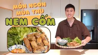 MAKING VIETNAMESE GREEN RICE SPRING ROLLS AKA 