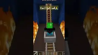 Deadly Roller Coaster ride in minecraft! #short #minecraft