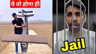 rc plane उड़ाना पड़ गया महंगा🤦🏻‍♂️| DO NOT FLY RC PLANE/ DRONE HERE - rc plane flying in India