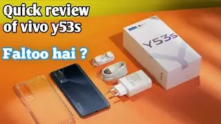 vivo y53s quick review | vivo y53s price in Pakistan