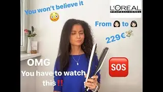 Steampod 3.0 from L’Oréal | TESTED ON THICK CURLY HAIR  | HONEST & NON-SPONSORED VIDEO