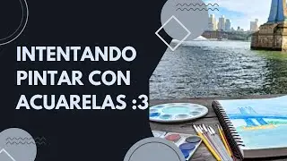 Aprendiendo a pintar con acuarelas