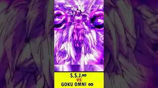 Super saiyan infinity vs Goku Omni Infinity/Who will win/In Hindi/Next Jen Comics||