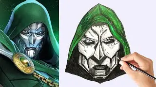 The FAST Way to Sketch Dr Doom Without Any Experience!