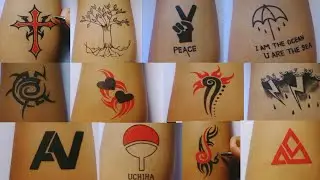 Koleksi Tato Temporer Keren | DIY tattoo