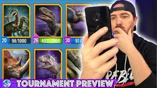 LOOKING AHEAD TO THIS WEEKEND'S JURASSIC WORLD ALIVE TOURNAMENT