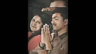 talapathi vijay with his wife👉👉un parvai yannai kolla❤️❤️life goals