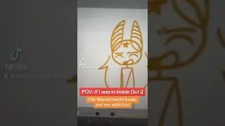 #pov If I was in Inside Out 2 (CW⚠️) #art #vent #skit #jokes #movie #tiktok #sketch