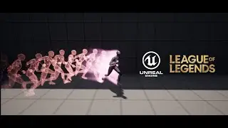 League of Legends - Ekko - Ghost Trail 🐱‍🏍👻🤖 - Unreal Engine 5.1
