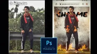PSCC Full Tutorial || Chrome BG || 3 Steps Mobile Edit 😯