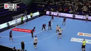 Хитрый и меткий бросок Никиты Филева #Каустик #гандбол