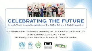 Joyati Das, Children & Youth Expert Speaking at the Conference Preceding the UN Summit of the Future