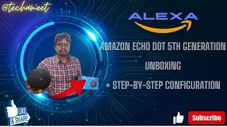 Amazon Echo Dot 5th Generation Unboxing & Setup Guide | Step-by-Step Instructions#alexa #echodot5