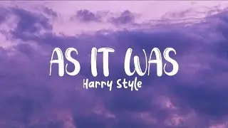 Harry Styles - As It Was (Lyrics)