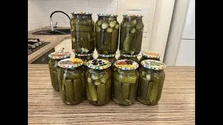 Marinated, Crispy, Delicious Pickles for the Winter