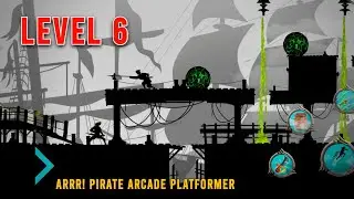 Arrr! Pirate Arcade Platformer Level 6
