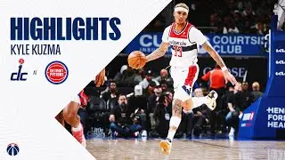 Highlights: Kyle Kuzma puts up 32 at Pistons | 11/27/23