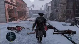 Assassin's Creed 3 Remastered Master Kenway & Free-roam combat brutal killing