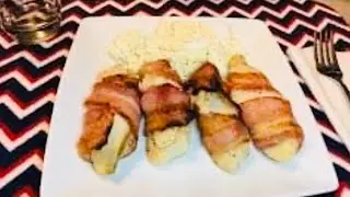 Low carb FISH FILLET WITH BACON WRAP recipe