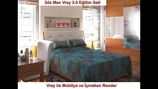 Vray iç mekan render ayarları-18.bölüm 28.ders