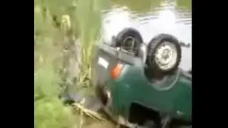 Нива неудачно выбралась!!!