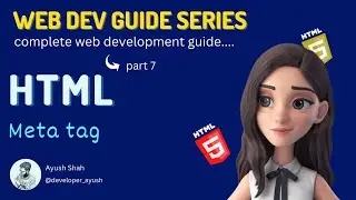 Meta tag | HTML Tutorial | Web Dev Guide Series