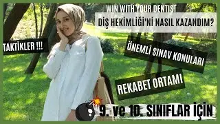 DİŞ HEKİMLİĞİ'Nİ NASIL KAZANDIM? | ÇALIŞMA TAKTİKLERİ VE TAVSİYELER